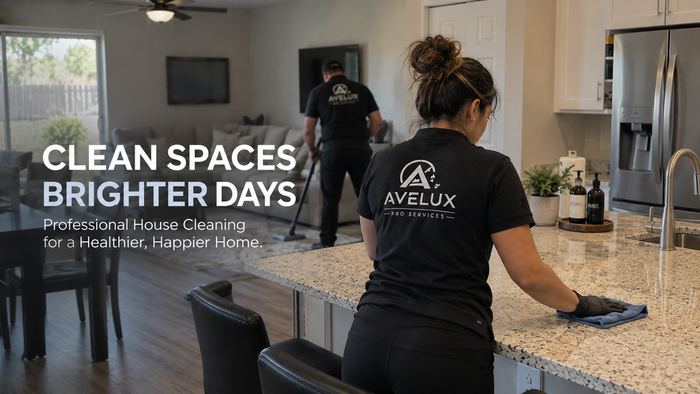 Professional house cleaning service by Avelux Pro Services